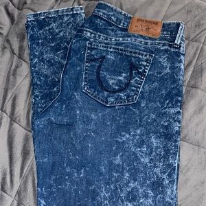 True Religion Denim Tie Dye Jeans